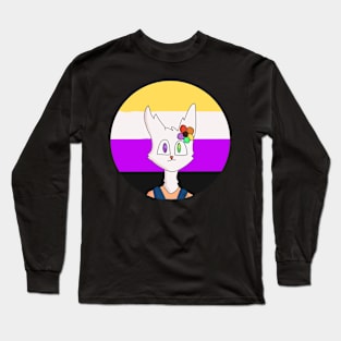 Nonbinary Pride ft. Skittles Long Sleeve T-Shirt